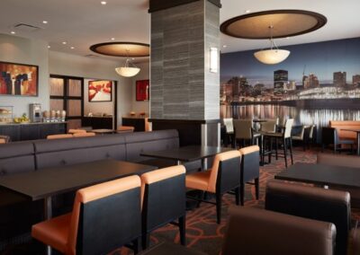 Marriott Residence & Inn seating area