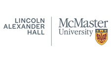 Lincoln Alexander Hall - McMaster logos<br />
