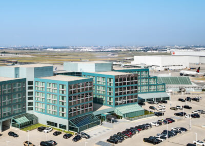 Sheraton Hotel Exterior at Pearson Airport