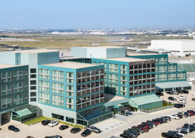Sheraton Hotel Exterior at Pearson Airport